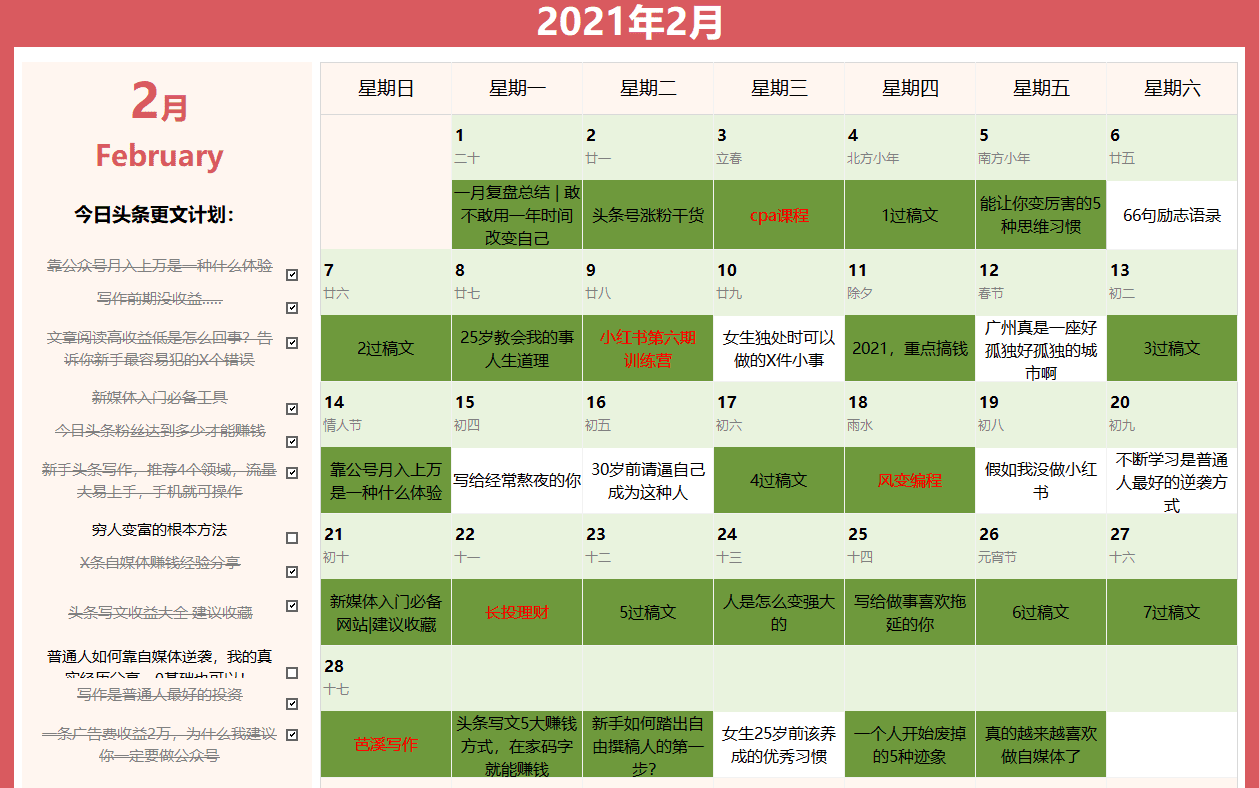 我是如何做月計(jì)劃和復(fù)盤的｜小郁兒的屋子