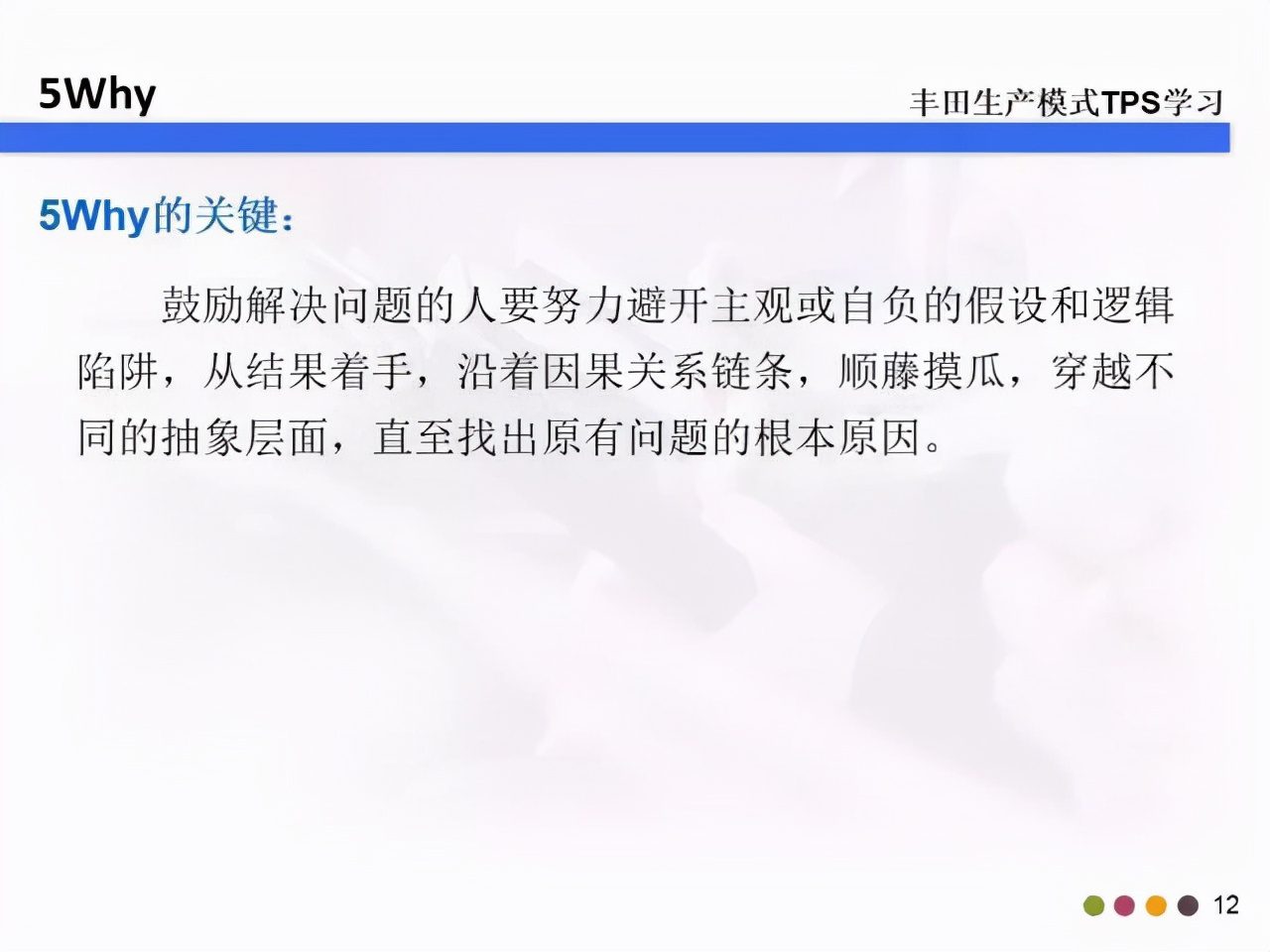 教你什么是5W2H和5Why分析法