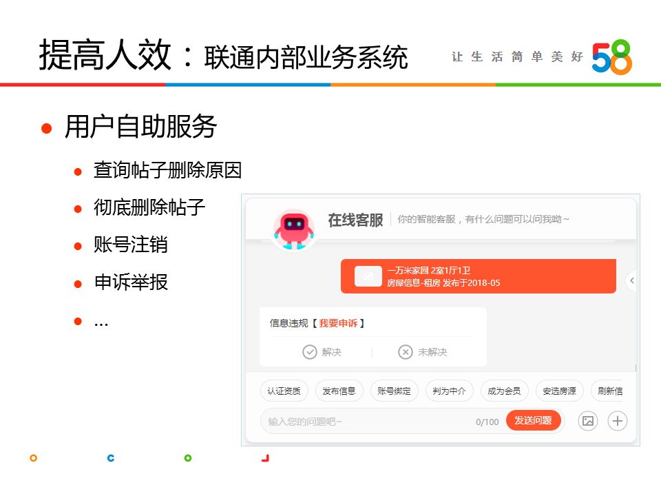 詹坤林：58同城智能客服系統(tǒng)“幫幫”技術(shù)揭秘