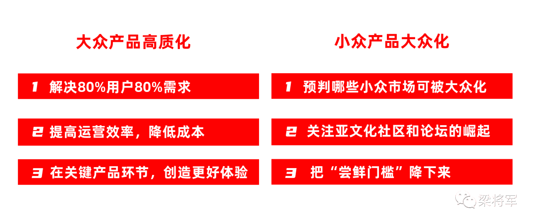 少談點(diǎn)產(chǎn)品創(chuàng)新，多談點(diǎn)產(chǎn)品策略｜梁將軍