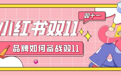 小紅書(shū)雙11營(yíng)銷策略保姆級(jí)教程，如何正確備戰(zhàn)雙11？！（附下載）